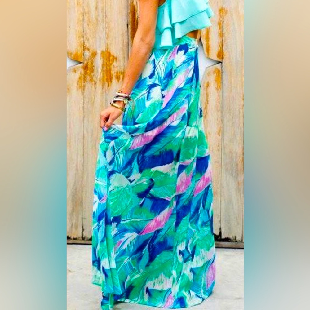 NWOT NWT key west Barbie maxi skirt.